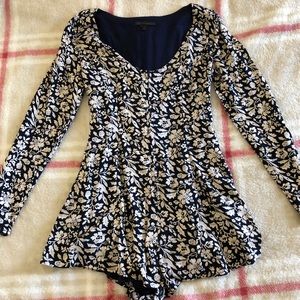 Urban Outfitters Floral Romper